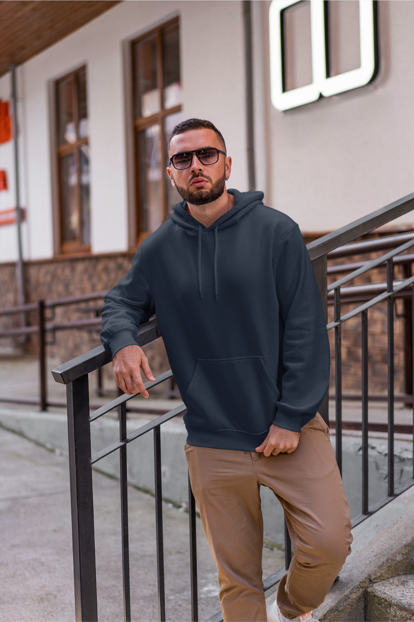 Hoodie - Navy