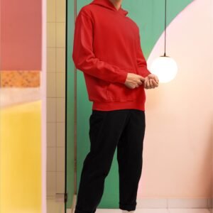 Alternative view of Hoodie - Red