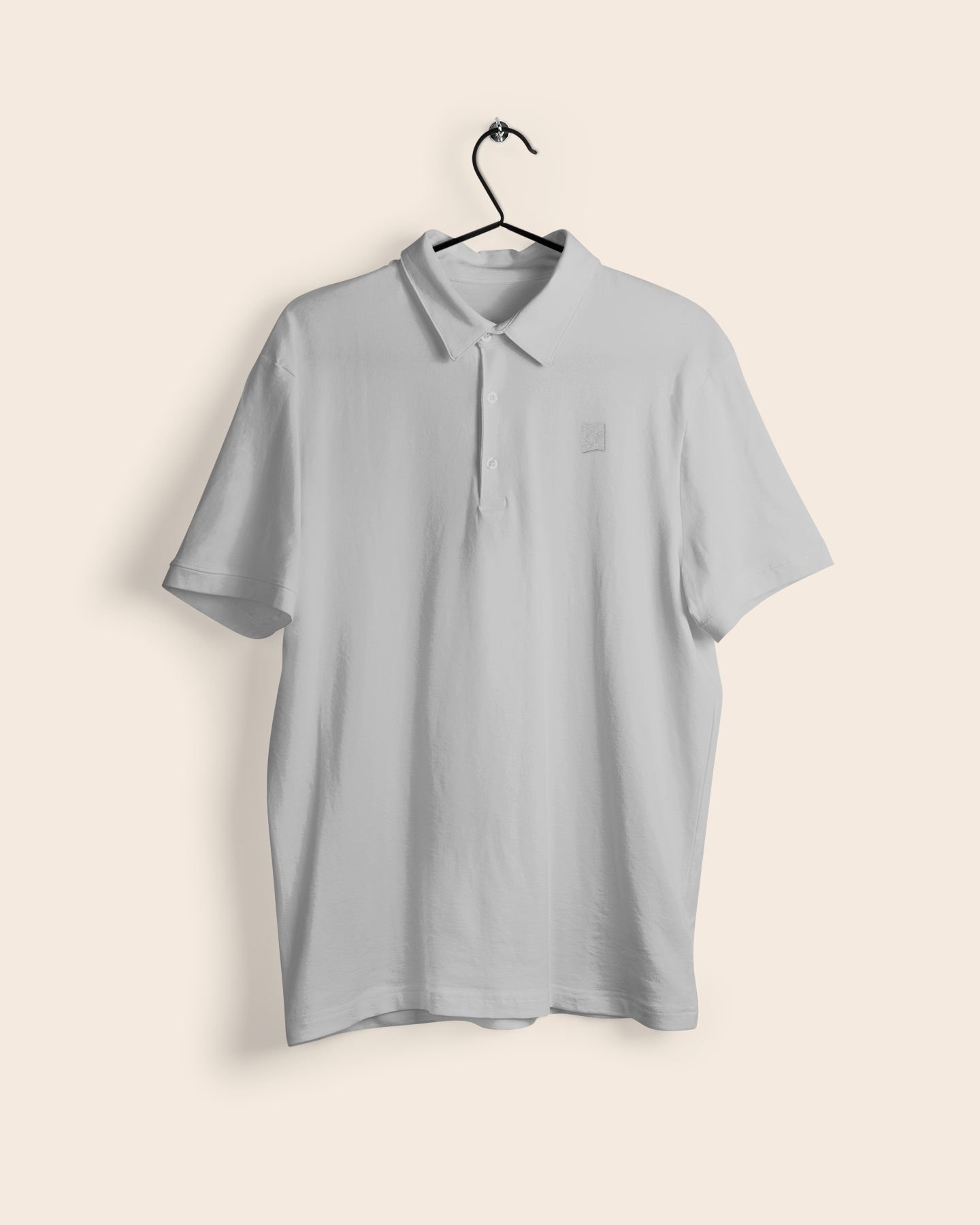 Polo-shirt - Heather Grey