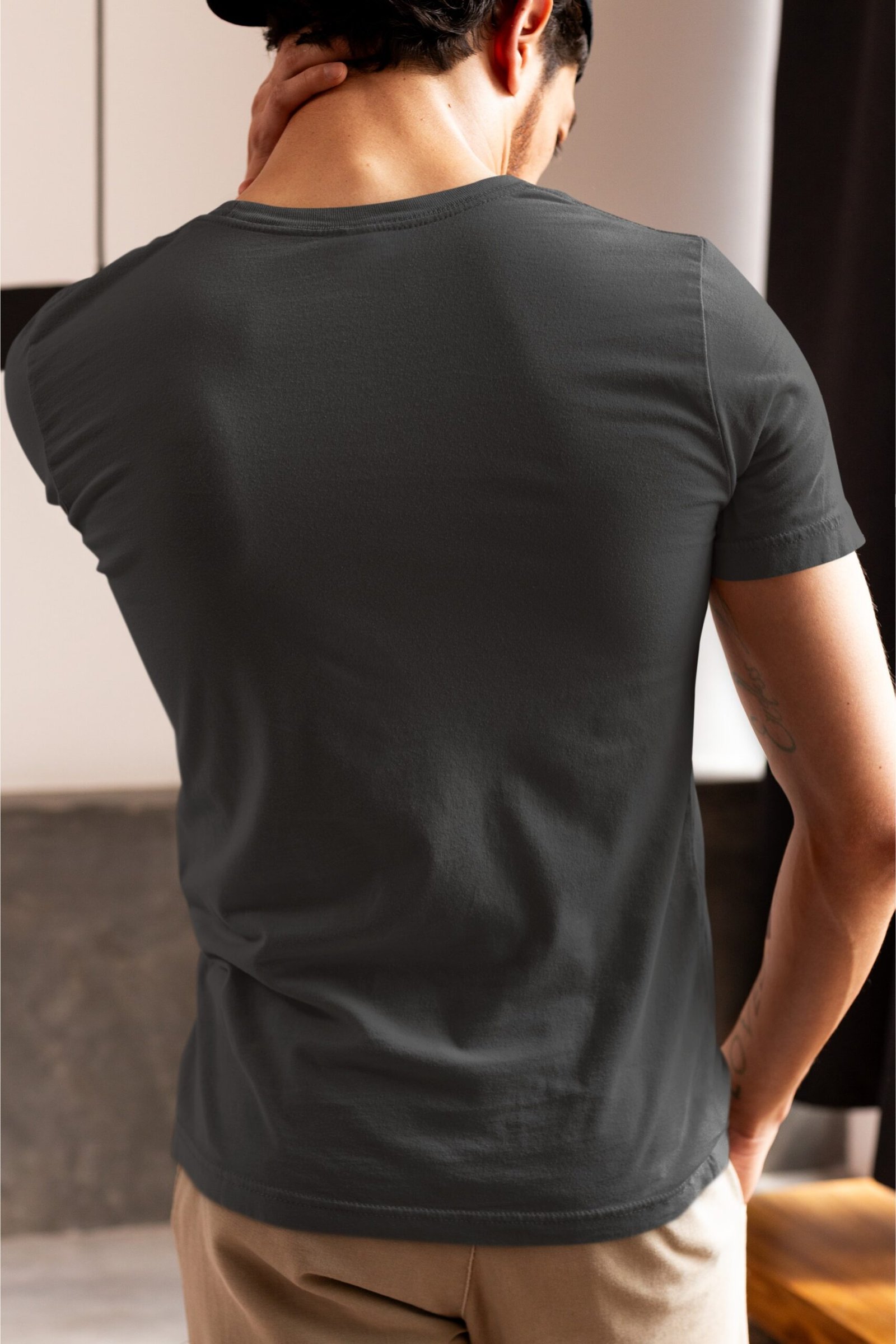 T-shirt - Charcoal Grey - Image 2