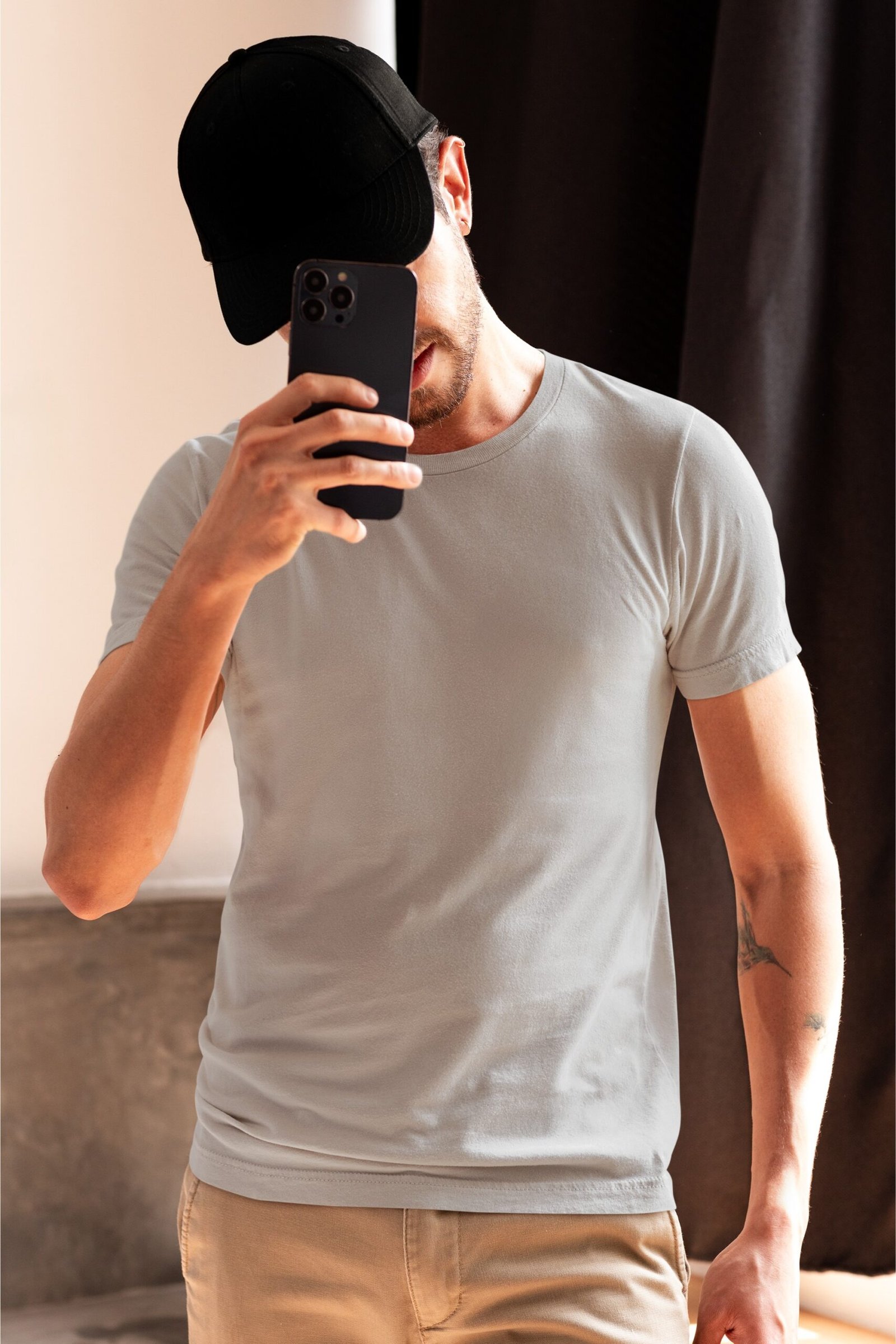 T-shirt - Heather Grey