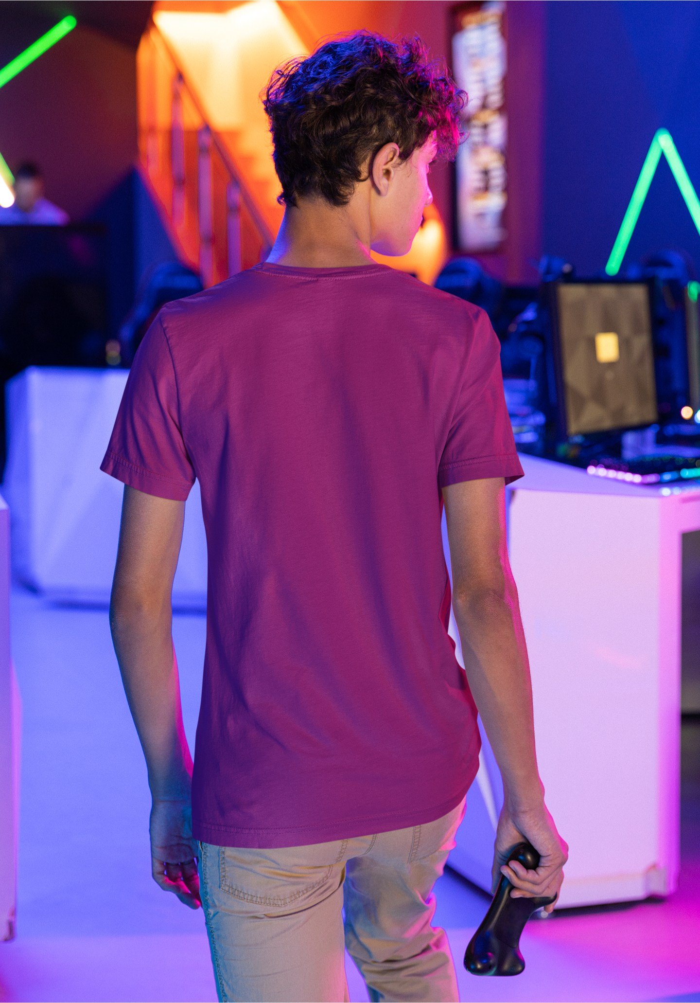 T-shirt - Light Purple - Image 2