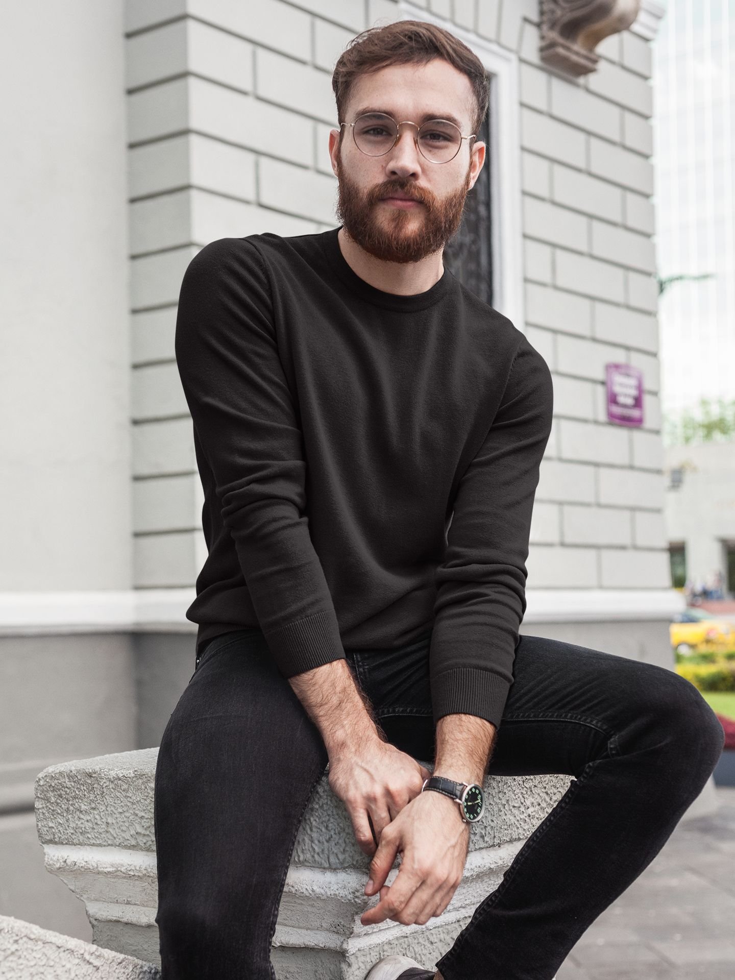 Sweat-Shirt - Black