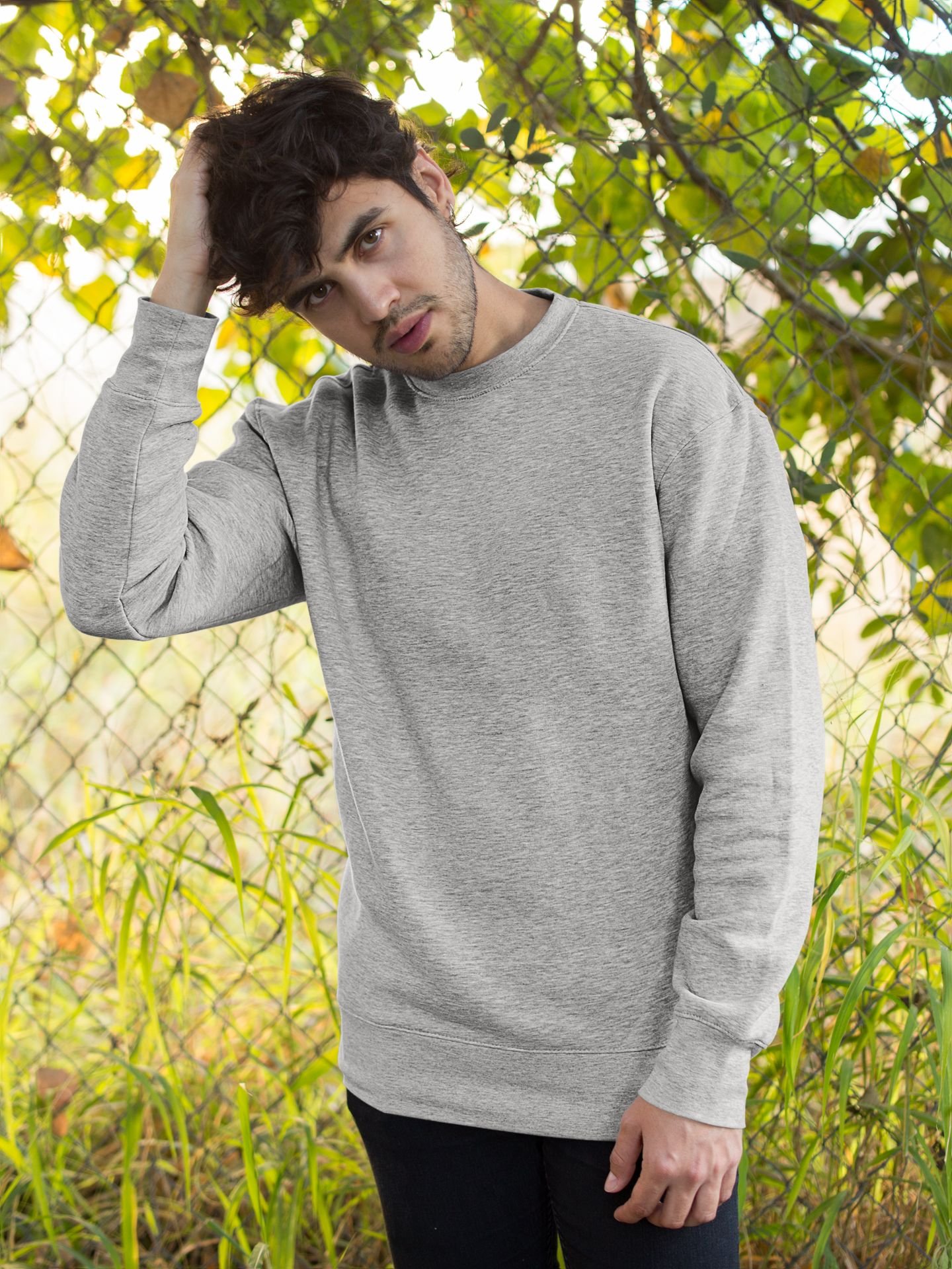 Sweat-Shirt - Heather Grey - Image 2