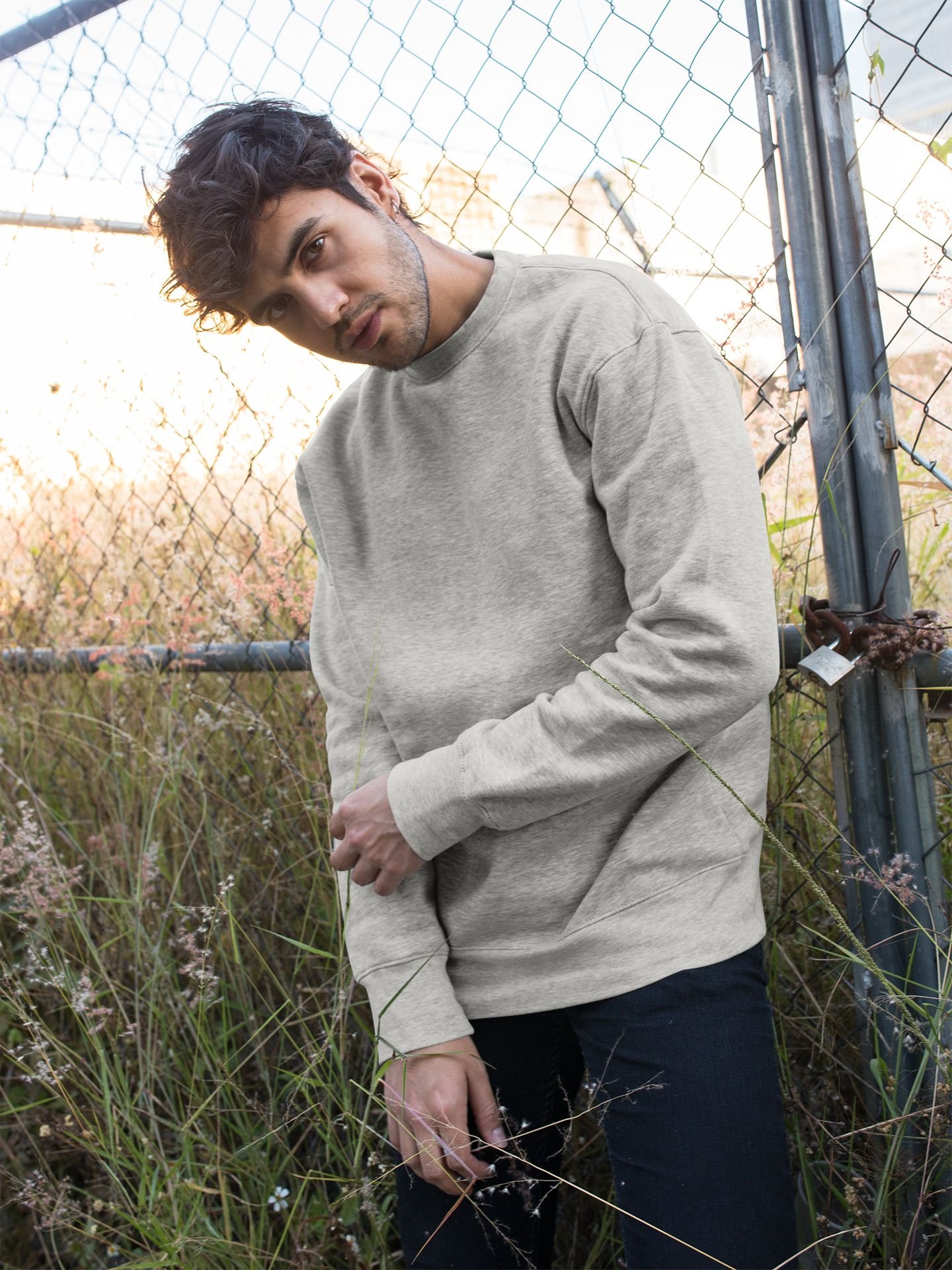 Sweat-Shirt - Heather Grey