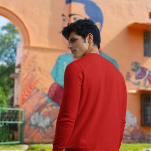 Alternative view of Sweat-Shirt - Red
