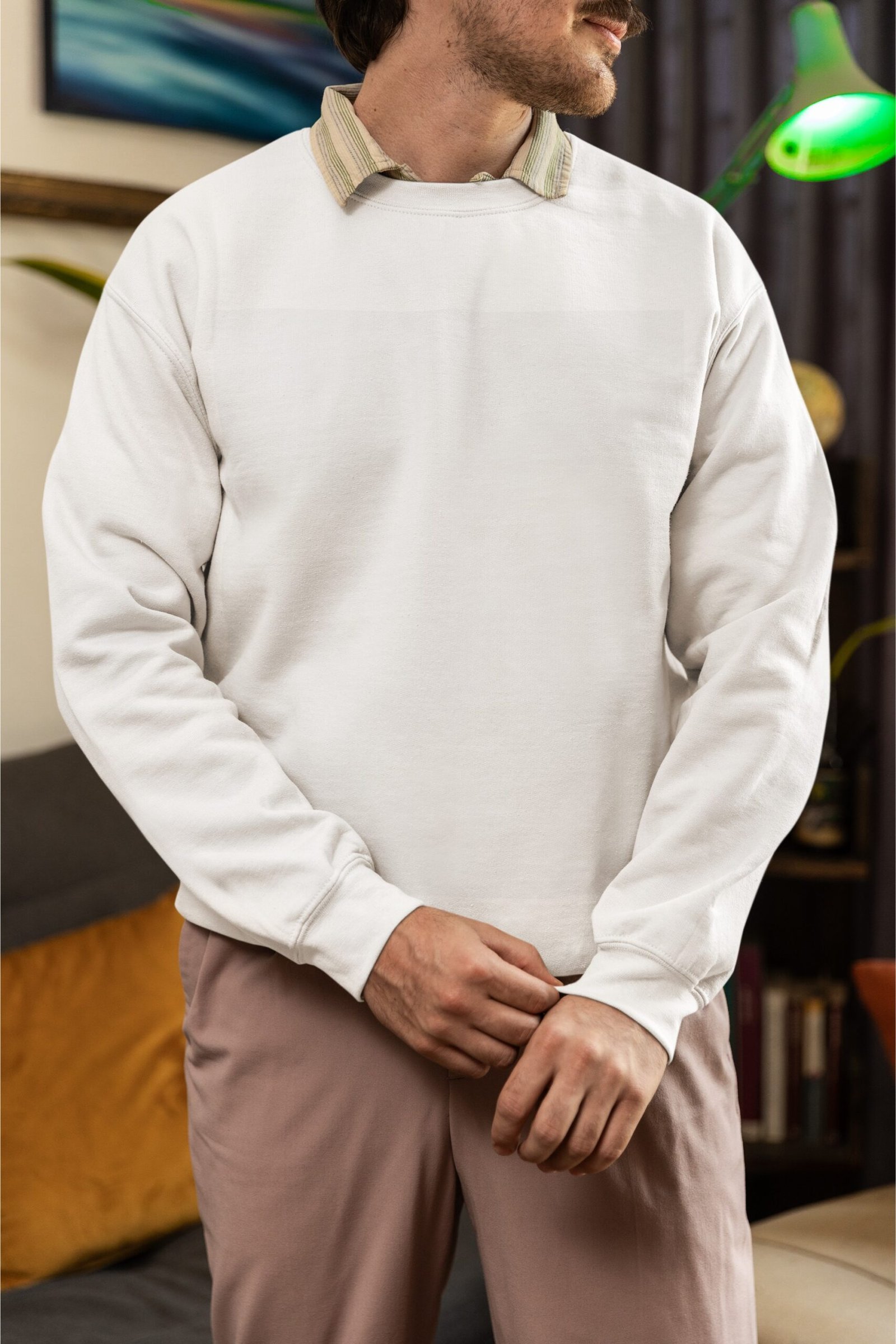 Sweat-Shirt - White - Image 2