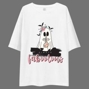 Always Faboolous Cute, Scary - Drop Shoulder Tee