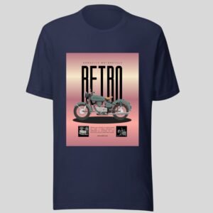 Alternative view of Retro Bike 100% Cotton Tee