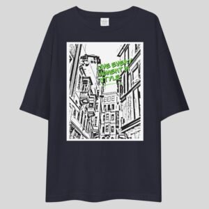 Alternative view of A Quality Print, Live Every Moment In Style Swag Drop Shoulder Tee