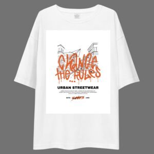 Alternative view of Change The Rules, Swag Drop Shoulder Tee