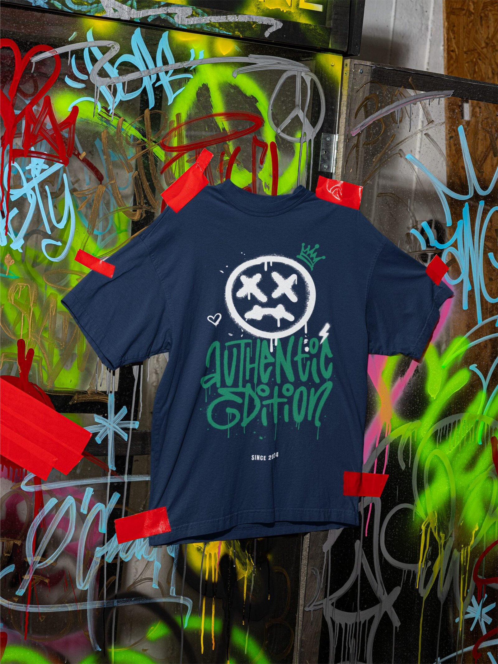 Authentic edition Swag - Drop Shoulder Tee - Image 3