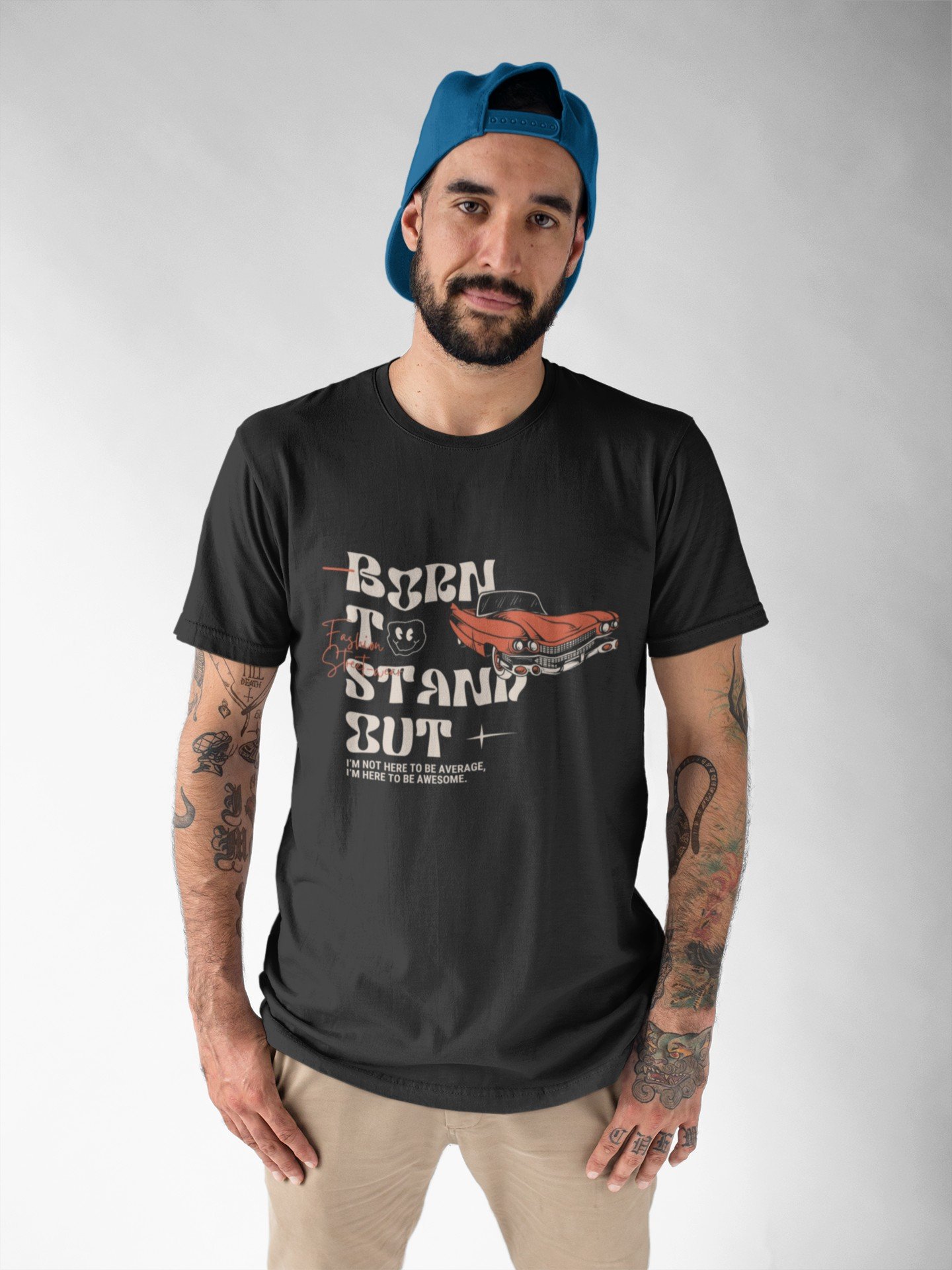 Born To stand Out Swag 100% Cotton Tee