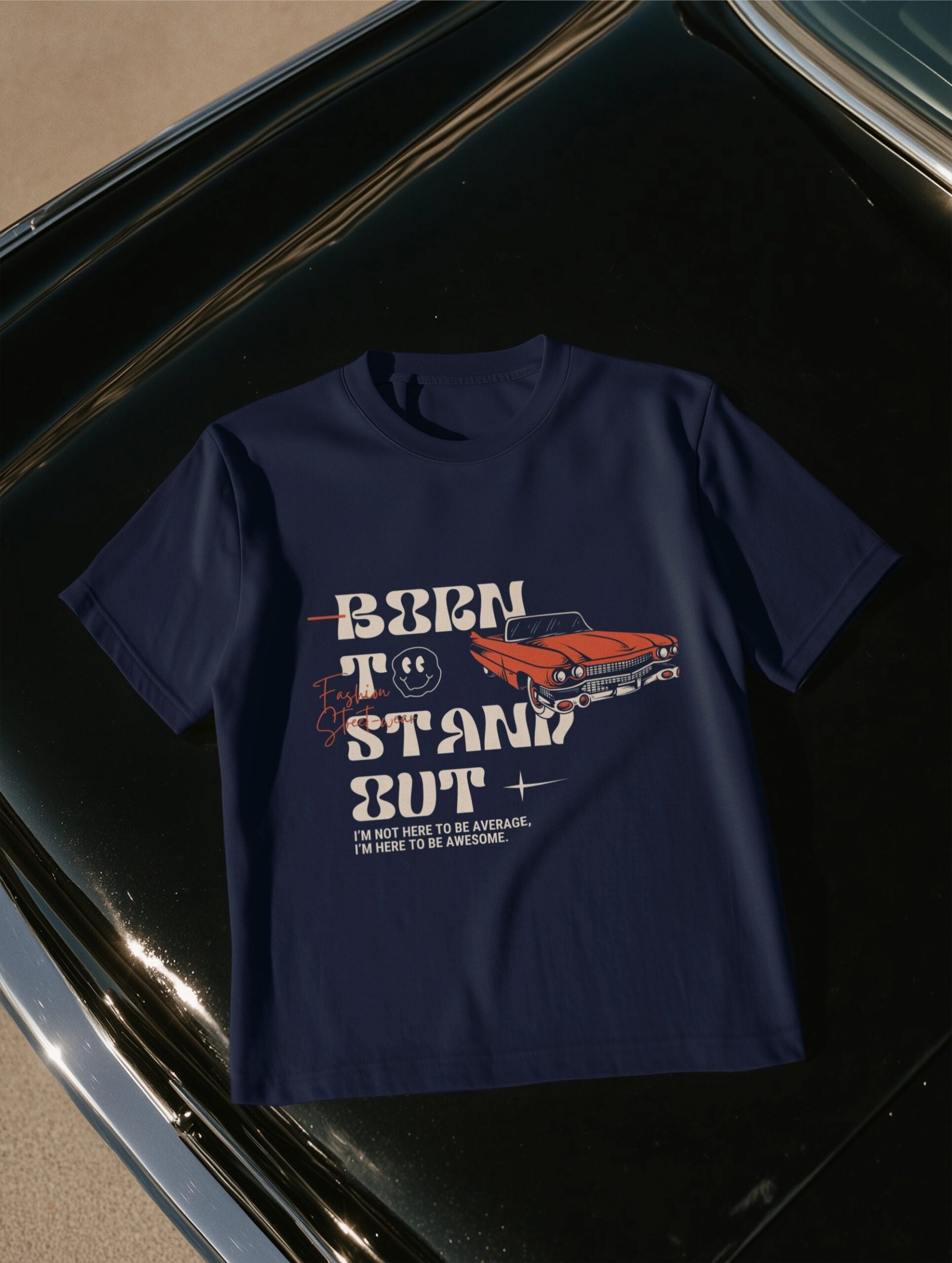 Born To stand Out Swag 100% Cotton Tee - Image 2