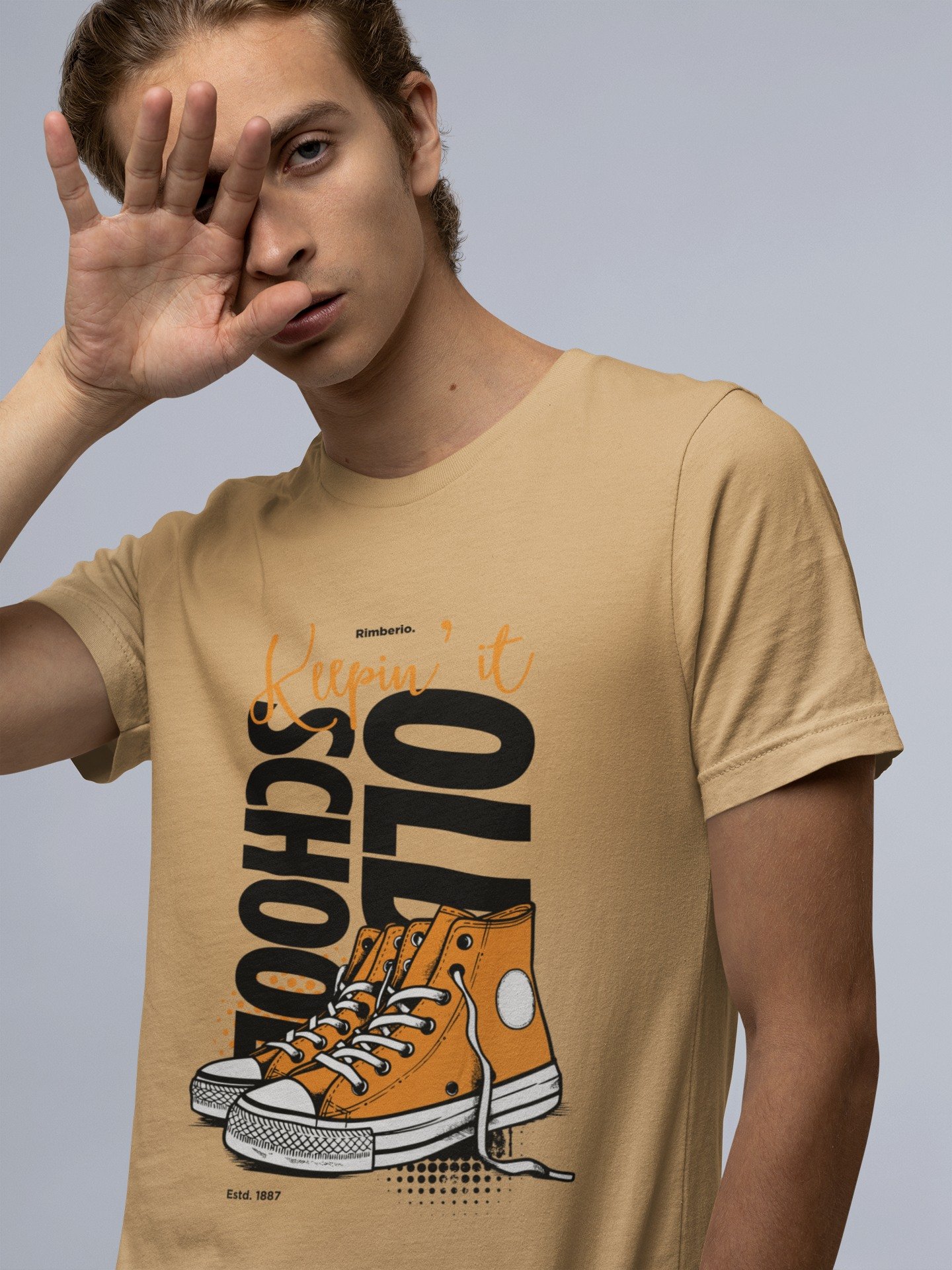 Ahh Keepin It Old School, Swag, 100% Cotton Tee - Image 2