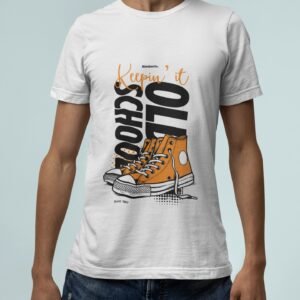 Ahh Keepin It Old School, Swag, 100% Cotton Tee