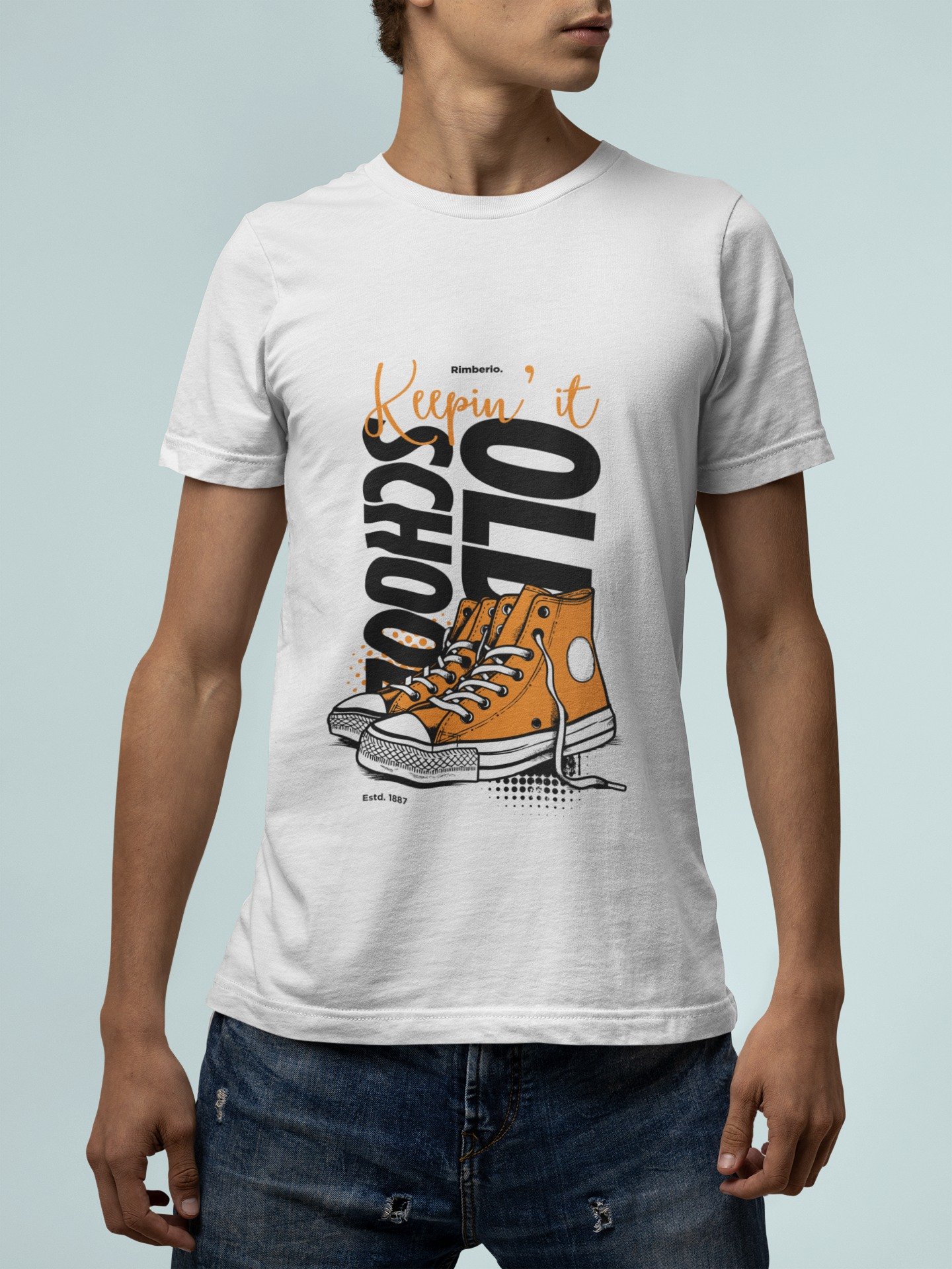 Ahh Keepin It Old School, Swag, 100% Cotton Tee