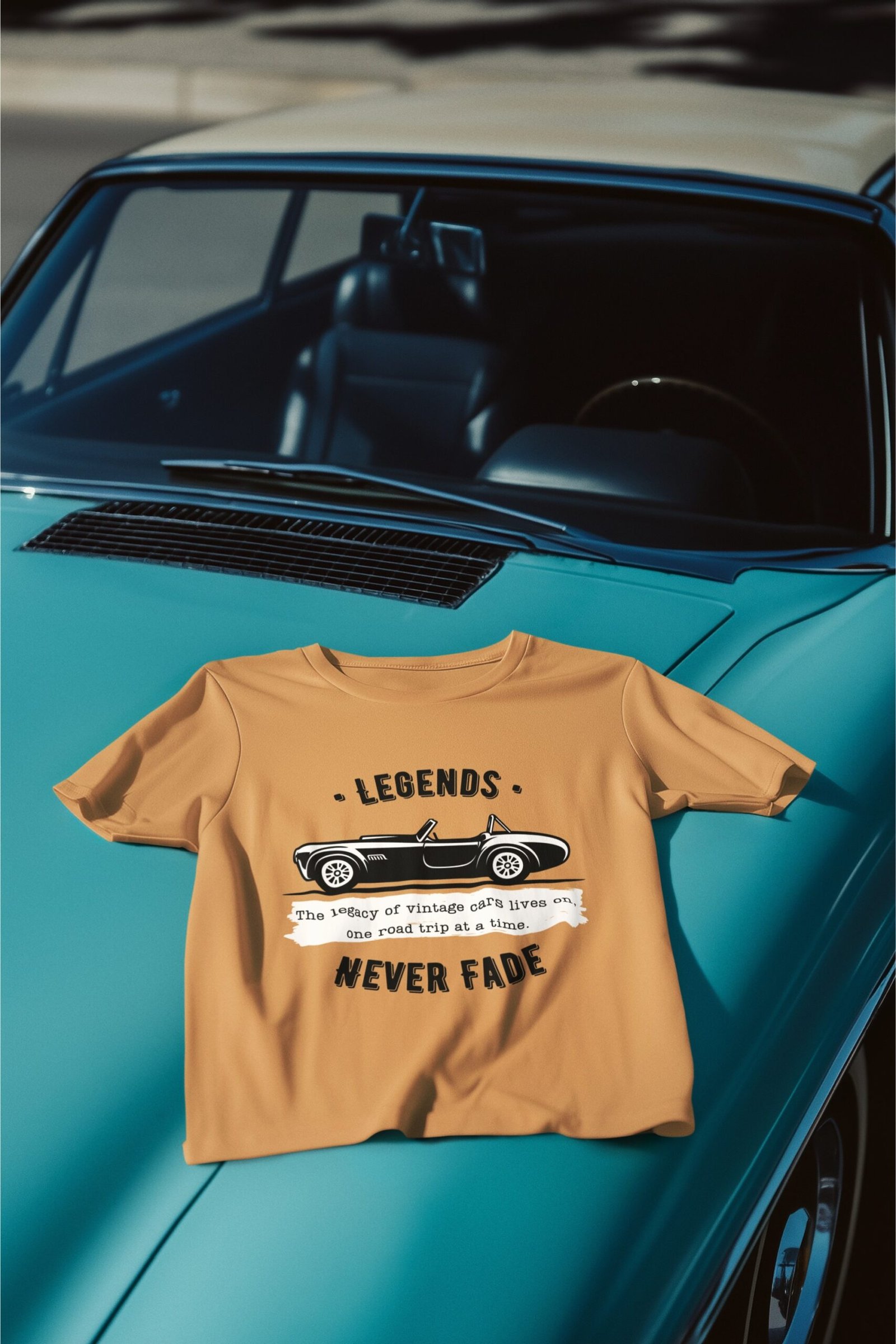 A-Plus Quality Print, Legends Never Fade, Swag, 100% Cotton Tee - Image 3