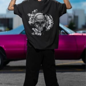 Chain Skull - Swag, Drop shoulder Tee