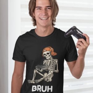 BRUH - Gamer, Swag, 100% Cotton Tee