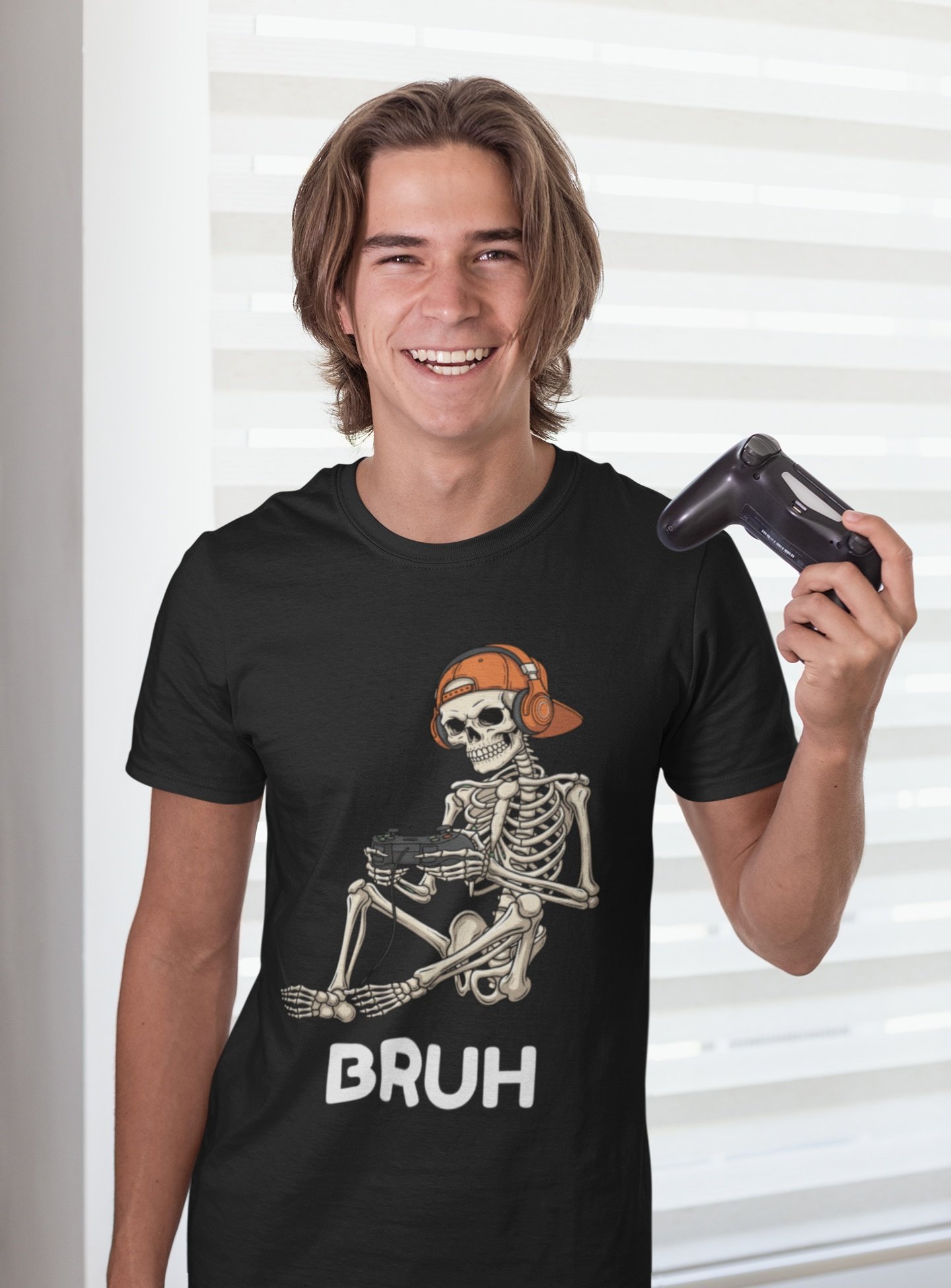 BRUH - Gamer, Swag, 100% Cotton Tee
