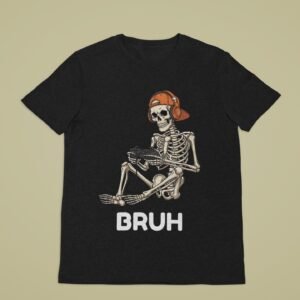 Alternative view of BRUH - Gamer, Swag, 100% Cotton Tee