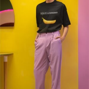 Alternative view of Dolce & Banana - Funny, Swag, Parody, Drop Shoulder Tee