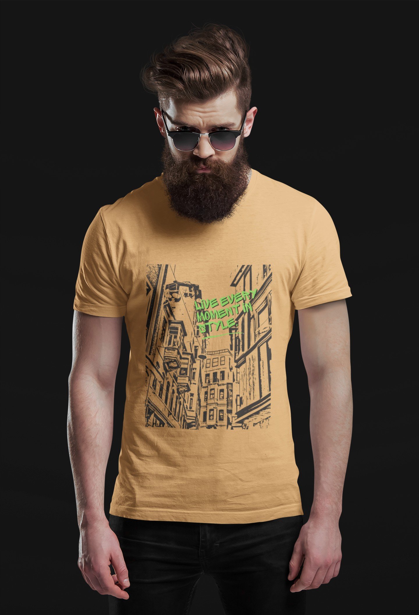 Live Every Moment In Style - Swag 100% Cotton Tee - Image 3