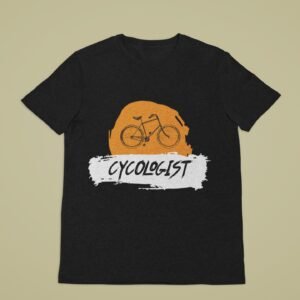 Alternative view of Cycologist - Funny, Cycling Hobby, Swag, 100% Cotton Tee