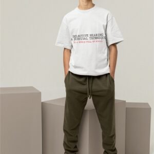 Alternative view of Selective Hearing A Survival Technique In A World Full Of Fools - Attitude, Swag, Drop Shoulder Tee