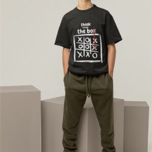 Think Outside The Box - Swag, Clever, Funny, Drop shoulder Tee