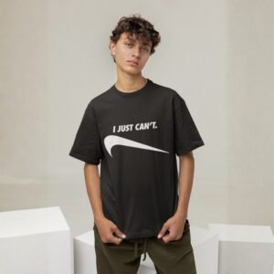 "I Just Can't" - Parody Drop Shoulder Tee